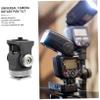 Lurrose Head Hot Shoe Mount Adapter Rotatable Compact Tripod Head for DSLR Cameras Camcorders Phones Lightweight Easy to Install for Outdoor Photography view 4