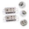 QUMIIRITY 2pcs Car Audio Amplifier Splitter Block to Power Distribution for Vehicle and Ground Connection for Boats and Cars view 3