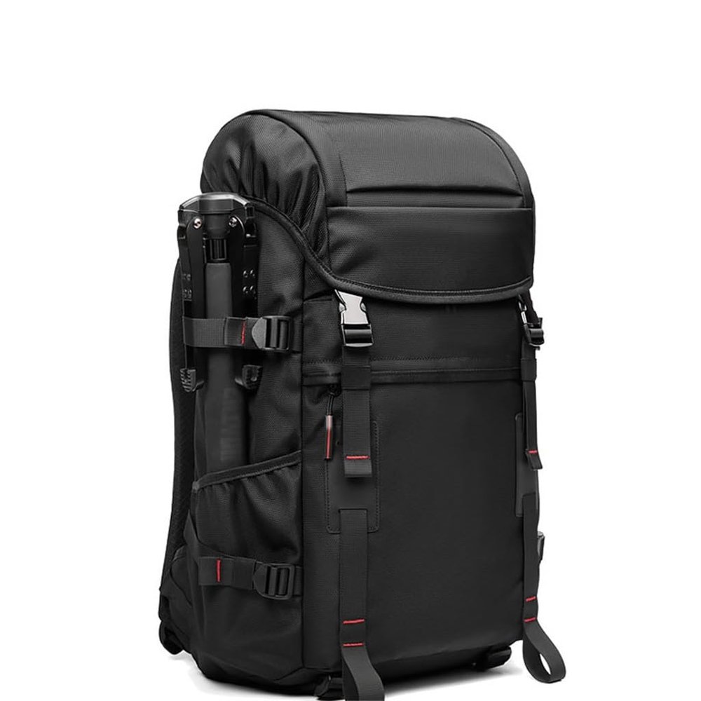 MVUYO Backpack Large Capacity Multi-functional Backpack Buckle Computer Outsourcing Bag
