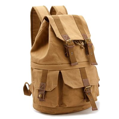 MVUYO SLR Camera Canvas Bag Outdoor Travel Backpack Digital Shoulder Bag