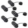 PENGLIN 5PCS Waterproof RJ12 Coupler Telephone Line Cable Connector view 1
