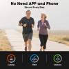 Pautios Pedometer Watch Senior Friendly No App/Phone Required, Waterproof Fitness Tracker Watch with Step Counter Calories/Sleep Tracker for Walking Running for Men Women view 3