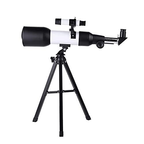 15X-150X Refractor Telescope with Tripod, Monocular Spotting Scope for Sky & Land Exploration, 70mm Objective Lens, H20mm & H6mm Eyepieces, Lunar Lens