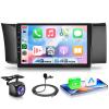 4G+64G Android 15 Car Stereo for Toyota GT86/Subaru BRZ 2012-2016 with Wireless Carplay Android Auto, 9 Inch 1280 * 720 Touch Screen GPS/WiFi/Bluetooth 5.0/ FM/32EQ/ SWC/Backup Camera view 1