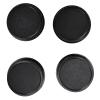 4 Pair Camera Rear Lens Cap Cover and Body Cap Set Scratch Proof for M42 Screw Mount view 1