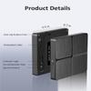 Alphami External Blu ray Drive, USB 3.0 & Type C Bluray Burner, External Blueray/DVD Drive for PC, External CD DVD Blu Ray Reader Writer Compatible with Windows XP/7/8/10/11, Linux, Mac OS view 4