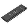 Black NGFF to USB3.1 Type-C M.2 SSD Hard Disk Case Adapter External Enclosure Box view 3