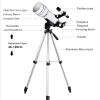 70mm Aperture Refractor Telescope for Adults & Kids, 500mm Focal Length, Portable Travel Telescope with Adjustable Tripod, Perfect for Astronomy Beginners & Stargazing view 4