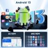 2G+64G Android 13 Car Stereo for Chrysler 300C 2004-2011 with Wireless Carplay Android Auto, 9 Inch Touch Screen Radio Support GPS/WiFi/Bluetooth/FM/SWC/Backup Camera view 4
