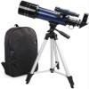 70mm Aperture 400mm Refractor Telescope for Beginners & Kids, Portable Astronomy Telescope for Adults with Travel Bag view 1