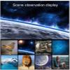 70mm Aperture 400mm Refractor Telescope for Beginners & Kids, Portable Astronomy Telescope for Adults with Travel Bag view 2