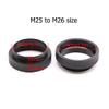 Microscope M25 to M26 to M27 Microscope Objective Lens Adapter Ring(M25 to M26) view 2