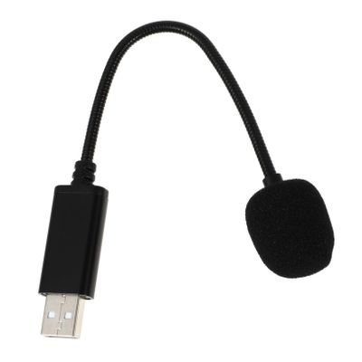 BAZEITFLOW Gooseneck USB Microphone for Recording Flexible Desktop Mic for Meetings and Live Streaming Compatible and Desktops Noise Cancelling