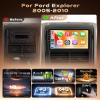 4G+64G Car Radio Stereo for Ford Explorer 2005 2006 2007 2008 2009 2010, Android Car Stereo for Explorer, CarPlay Android Auto, 10'' Touch Screen Radio, GPS WiFi, Bluetooth Radio with Backup Camera view 2