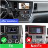 4+64G Android 13 Double Din Car Stereo for Toyota Sienna 2015-2018 with 9 Inch Touchscreen Radio Built-in Wireless Carplay/Android Auto/GPS/Bluetooth/FM/AUX-in/Steering Wheel Controls/Backup Camera view 2