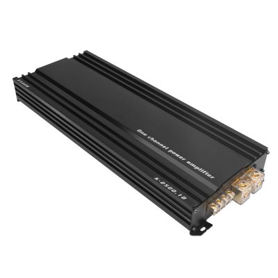 Brilluxa Car Amplifier, Single Channel Audio Amplifier 2500W Class D, Digital Mono Car Amp Power Module