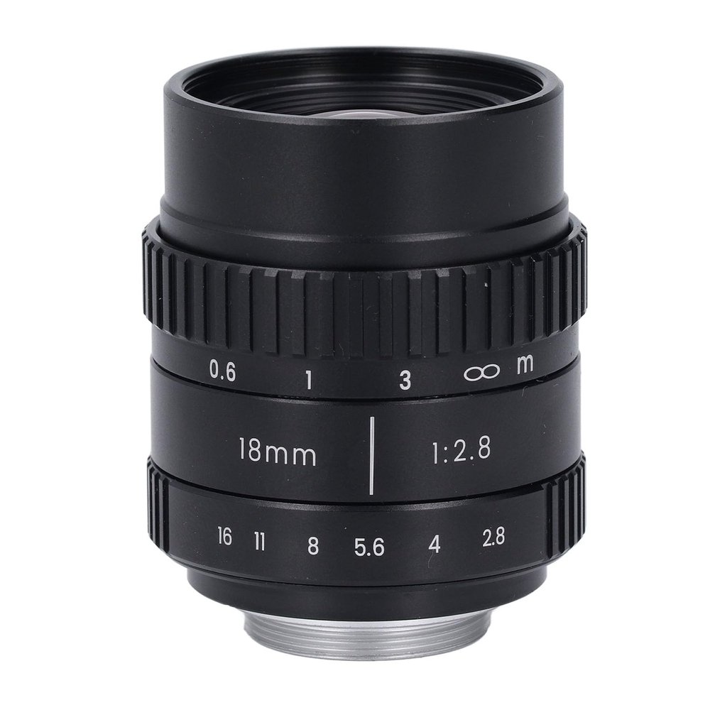 18mm F2.8 Wide Angle Manual Aluminum Alloy Camera Lens for Macro 4/3 Mount Cameras