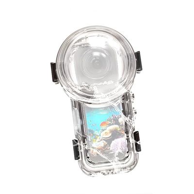 BGNing Underwater 60m/196ft Waterproof Dive Housing Cover, Invisible Dive Case for Insta 360 x5 Sports Camera Accessory Kit