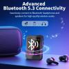 64GB MP3 Player with Bluetooth 5.3, QNGEE 2.4 inch Full Touchscreen Music MP3 for Kids, FM Radio, Voice Recorder, HiFi Sound, E-Book, Earphones Included view 3