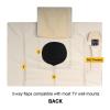 88JUNYh Outdoor Waterproof TV Cover Outdoor TV Cover Off-White Waterproof Outdoor TV Protective Cover 55 to 58 Inches Weatherproof Outdoor TV Housing(Beige,for 22-24inch TV) view 2