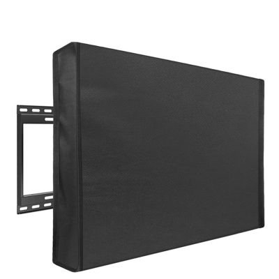 88JUNYh Outdoor Waterproof TV Cover Outdoor TV Cover 22'' to 70'' Inch Weatherproof and Dustproof TV Enclosure for Outside LCD, Flat Screen TV(30-32inch)