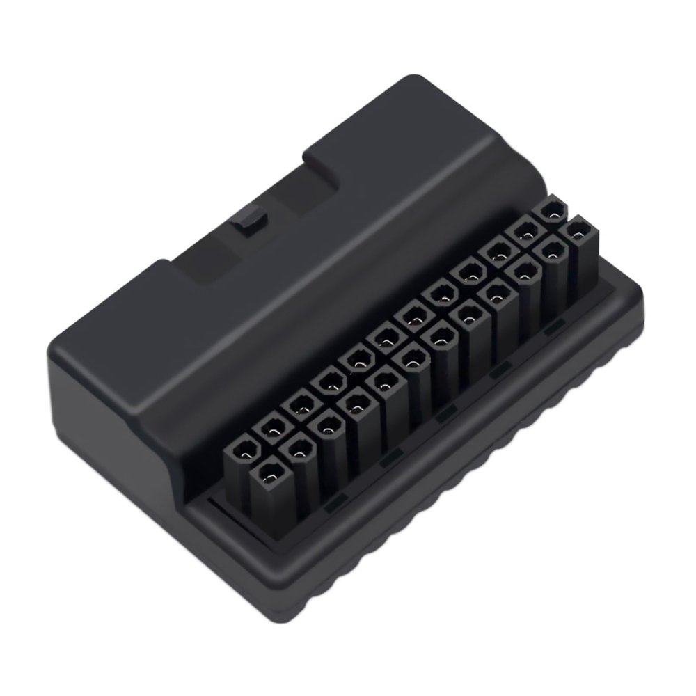 ATX 24Pin Female to 24pin Male Adapter 90 Degree Power Adapter Mainboard DIY Accessories for Desktops PC Power Supply Accssory