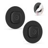 2Pack for Tile Mate Case with 3M Adhesive Sticker, Waterproof Anti-Lost Fabric Holder for Tile Life360 Mate Tracker Hidden Tile Holder for Backpacks/Luggage/Camera Bags/Purses etc (Black & Black) view 1