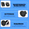 2Pack for Tile Mate Case with 3M Adhesive Sticker, Waterproof Anti-Lost Fabric Holder for Tile Life360 Mate Tracker Hidden Tile Holder for Backpacks/Luggage/Camera Bags/Purses etc (Black & Black) view 3