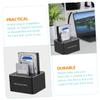 Angoily Hard Drive Docking Station to USB Ssd Reader Fit for Drives Clone Function Safety Protected Us Plug view 3