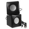 Angoily 1 Pair Mini USB Speakers for Computer Portable Audio Speakers with Deep Bass Compatible with Laptops and Desktops Compact Design for Enjoyment view 1