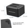 NUOBESTY Hard Drive Dock External Ssd Drive Enclosure Uasp Ssd Holder Easy Clone Us Plug view 2