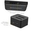 NUOBESTY Hard Drive Dock External Ssd Drive Enclosure Uasp Ssd Holder Easy Clone Us Plug view 4