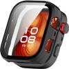 2 Pack Hard Case for Huawei Watch Fit 4 Pro, Hard PC Protective Case Shockproof Anti-Scratch Bumper Cover (Black/Pink) view 3