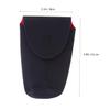 Angoily 2pcs Thickened Diving Material Camera Lens Bag Drop Resistant Lens Pouch for DSLR Compact and Durable Protection for Travel and Storage Black view 2