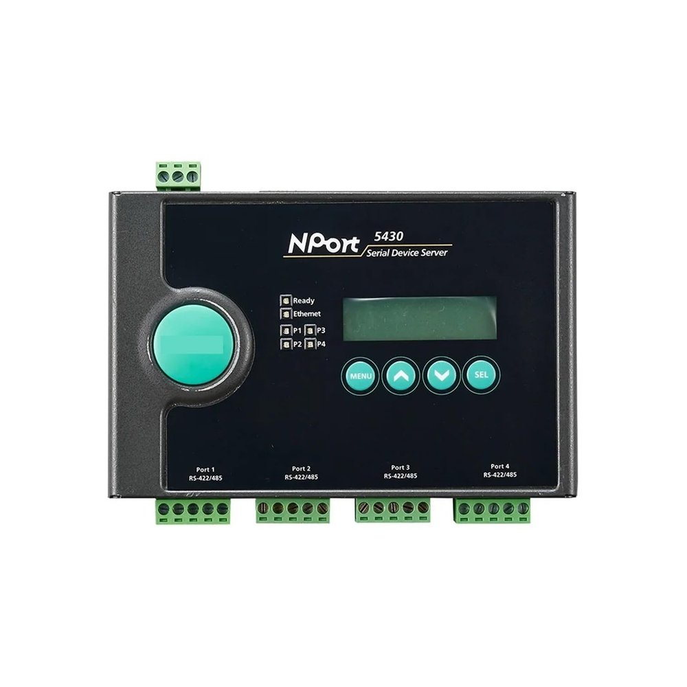 ZTTQSYJZ 4-Port RS422/485 Serial Port Device Networking Server Independent Operation Mode NPort 5430 5430I(NPort 5430I)