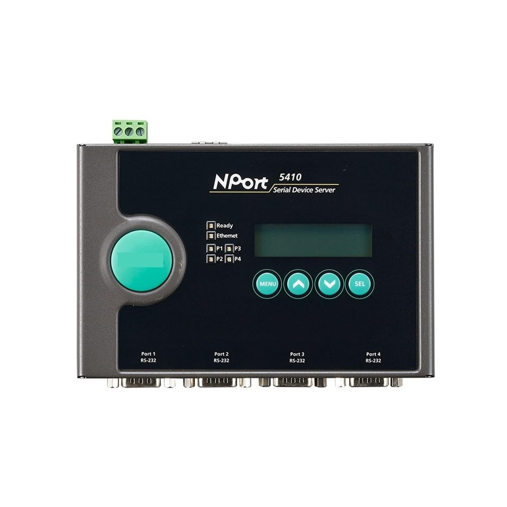 ZTTQSYJZ 4-Port RS-232 Serial Port Device Networking Server Independent Operation Mode NPort 5410
