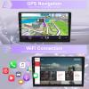 10.1'' Double Din Car Stereo for Toyota Camry 2015 2016 2017 with Wireless CarPlay Android Auto MirrorLink, Touchscreen Radio with GPS/Bluetooth/FM/AUX-in/Steering Wheel Controls/Backup Camera view 4