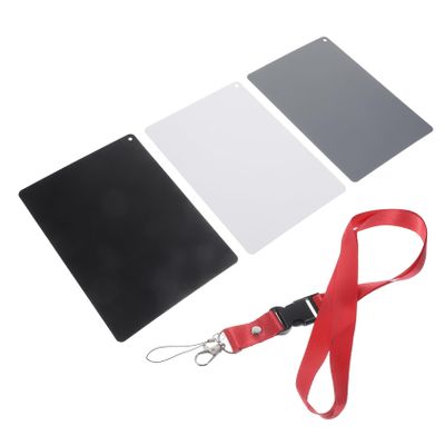 Angoily 18degree Portable Photography Colors Neutral Grey Camera Exposure Checker