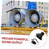 DIYEAH 1 Set Car Alarm Horn System Loudspeaker with Tones for Trucks and Emergency Vehicles Versatile Alarm Accessory for Enhanced Safety and Sound Coverage view 3
