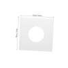 SOLUSTRE 20Pcs Vinyl Record Sleeves Kraft Paper Anti-Static Breathable Storage Bags with Right-Angle Design for Album Protection and Convenient Vinyl Record Storage view 2