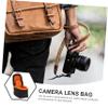 Angoily Shockproof Zipper Pouch Bag for Camera Lens Storage Portable Dslr Lens Pouch view 4