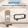 FEICHAO X5 Extended Frame Horizontal Vertical Bracket Dual Cold Shoe Mount Compatible with X5 Sports Camera (Orange,Vertical Bracket) view 3