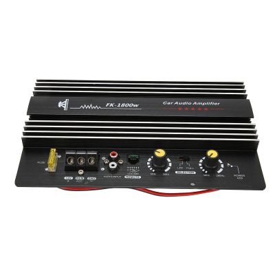 Automotive Amplifier,Quick Heat Dissipation Channel,Clear Sound Audio Power Amplifier,with Ultra Strong Heat Dissipation Panel