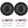 DriSentri 2 Pieces 6.5 Inch 600W 2-Way Car HiFi Coaxial Speaker Vehicle Door Auto Audio Music Stereo Full Range Frequency Speakers with Wires and Screws view 1
