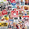 Anti Trp Stickers 55Pcs - No Trp Stickers 2026 Funny American Dump Trp Not My President Against Vinyl Self-Adhesive Decals - Easy Stick Removeable for Bumper Window Tumblers Water Bottles view 1