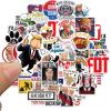 Anti Trp Stickers 55Pcs - No Trp Stickers 2026 Funny American Dump Trp Not My President Against Vinyl Self-Adhesive Decals - Easy Stick Removeable for Bumper Window Tumblers Water Bottles view 2