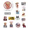 Anti Trp Stickers 55Pcs - No Trp Stickers 2026 Funny American Dump Trp Not My President Against Vinyl Self-Adhesive Decals - Easy Stick Removeable for Bumper Window Tumblers Water Bottles view 3