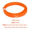 High Density Wire Sleeving, PET Expandable Braided Sleeving Wire Protector Tubing Cable Management (Orange, 10mm) view 2