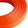 High Density Wire Sleeving, PET Expandable Braided Sleeving Wire Protector Tubing Cable Management (Orange, 10mm) view 4