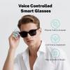 Hastraith Smart Glasses for Men & Women, 5.3 Bluetooth Open Ear Audio Sunglasses, Voice Assistant, Blue Light Blocking Lenses, Hands-Free Calling view 2